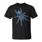 Blue Tarantula Spider Caribenaertical S T-Shirt