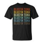 Bluefin Thunfisch Retro T-Shirt