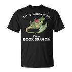 Book Dragon Kein Buchwurm Sondern Ein Dragon T-Shirt