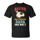 Bull Terrier Bull Terrier Dad T-Shirt