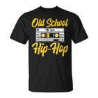 Cool Retro Old School Hip Hop 80S 90S Mixtape Cassette T-Shirt