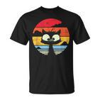 Cute Retro Vintage Cat Sunset Cats Vintage T-Shirt