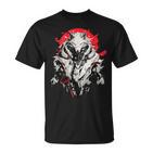 Cyber Wolf-Saga Bei Sonnenuntergang T-Shirt