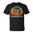 Dachshund Dad Dachshund Papa Lusitg Dachshund  T-Shirt