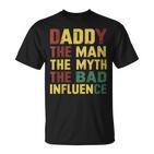 Damen Papa Amatertag 2024Intage 90Er Jahre Stil Bekleidung Mit-Ausschnitt T-Shirt