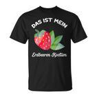 Das Ist Mein Strawberries Costume T-Shirt