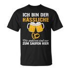 Der Hässliche Heiratet Wir Saufen T-Shirt