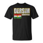 Dersim Kurdistan Flag Free Kurdistan Dersim T-Shirt