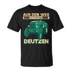 Deutz Bauer Aus Dem Weg Ich Muss Deutzen Tractor T-Shirt