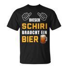 Dieser Schiri Braucht Bier T-Shirt