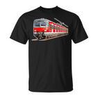 Driftzug Bahn Railenverkehr Travel Train Railway T-Shirt