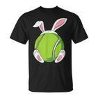 Easter Bunny Tennis Easter Tennis Rabbit Ears T-Shirt