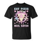 Eat Pizza Hail Satan Occult Satanic T-Shirt