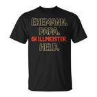 Ehemann Papa Grillmeister T-Shirt