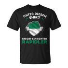 Ein Leben Lang Rapidler Für Echte Fans T-Shirt