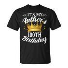 Es Ist Der 100 Geburtstagon Crown 100 Geburtstag T-Shirt