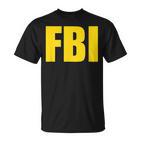 Fbi Federal Bureau Of Investigation Logo T-Shirt