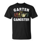 Garden Gangster Gardening Saying T-Shirt