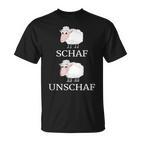 Sheep Unschaf Slogan Word Joke T-Shirt