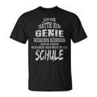 Slogan For Students And Students School Genie T-Shirt