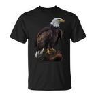 Genuine Eagle Sea Eagle Bald Eagle Polygon Eagle T-Shirt