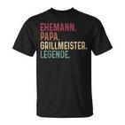 Grillmeister Dad Husband Legend Grill  T-Shirt