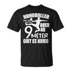 Handballer Sind Lieb Handball Saying Handball Fan T-Shirt