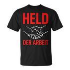 Held Der Arbeit Ossi Idea East Germany  T-Shirt