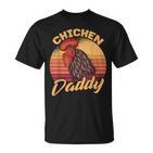 Huhn Hintern Lustige Huhn Papa Geschenke Für Geflügelzüchter T-Shirt