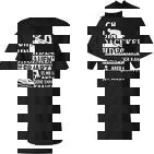 Ich Bin Dachdecker Und Kein Frauenarzt Handwerker Dachdecker T-Shirt