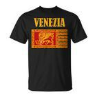 With Italian Flagenice -Enezia T-Shirt