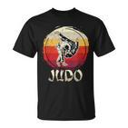 Judoka Sparring Retro Judo T-Shirt