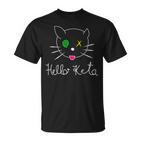 Keta Baller Cat For Hardtekk Schranz Techno Dance T-Shirt