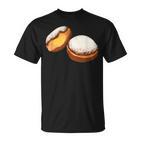 Krapfen Faschingskrapfen Berlin Pancakes T-Shirt