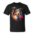 Langhaar Collie Welpe T-Shirt