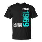 Limited Edition Mai 1969 Mann Frau 55 Geburtstag T-Shirt