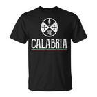 Love Calabria Flag Calabrese Pride T-Shirt