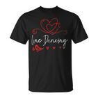 Love For Dance Lovers Line Dance T-Shirt