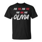 Malle Schlager Ma Olivia Black S T-Shirt