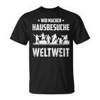 Männer T-Shirt mit Deutscher Armee Soldaten Wir Macht Hausbesuche Weltweit