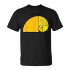 Minimalistisches Geometrisches Elefanten-Design Unisex T-Shirt, Stilvolles Mode-Tee