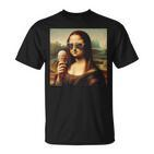 Mona Lisa Eiscreme T-Shirt