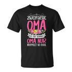 Oma Sprüche Zweifache Oma Doppelt So Cool T-Shirt