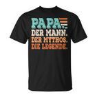 Papa Der Mann Der Mythos Die Legendeater Father's Day T-Shirt