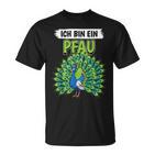 Peacock Vogel Sachen Ich Bin Ein Peacock T-Shirt