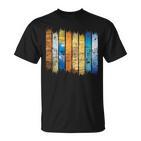 Planet Astronomy Retro Astronomy T-Shirt