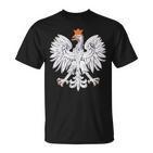 Poland Eagle Polish Symbol Sign Vintage Retro T-Shirt