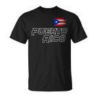 Puerto Rico 2023 Vintage Flag Pride Pr Boricua Puerto Rico T-Shirt