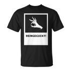 Reingeguckt Hand Finger Circle T-Shirt