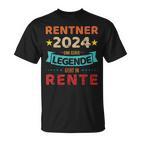 Rentner 2024 Legend Retirement For Grandpa T-Shirt